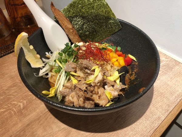 「スパイスまぜそば」@スパイスラーメン 点と線.の写真