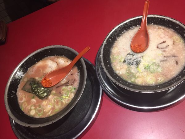 「とんこつ(こってり)¥700」@火の国 文龍 総本店の写真