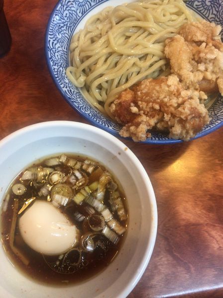 「つけ麺 白（大）950円」@自家製太麺 元気屋の写真