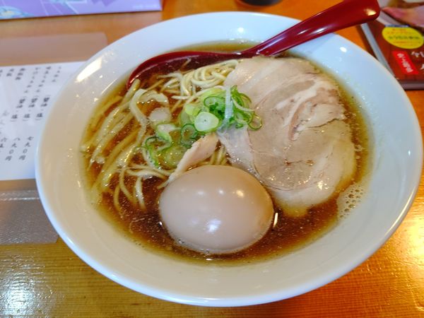 「味玉らぁめん(並盛・150g)890円」@らぁめん家 有坂の写真