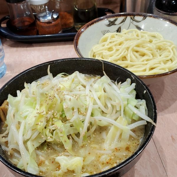 「もりそば小麺カタメ野菜塩」@所沢大勝軒の写真