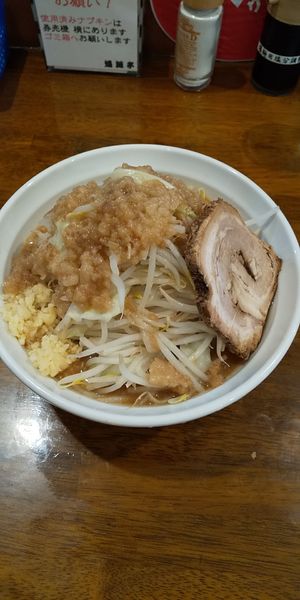 「爆麺 中」@爆麺亭 所沢店の写真