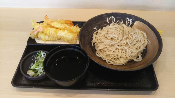「五海老天そば」@ゆで太郎 牛久栄町店の写真