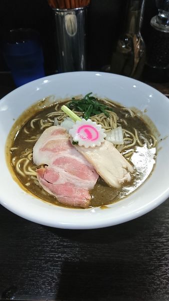 「濃厚煮干しそば」@中華そば いづるの写真