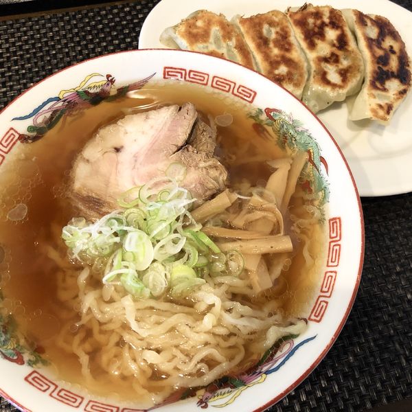 「らーめん＋餃子」@佐野らーめん 417の写真