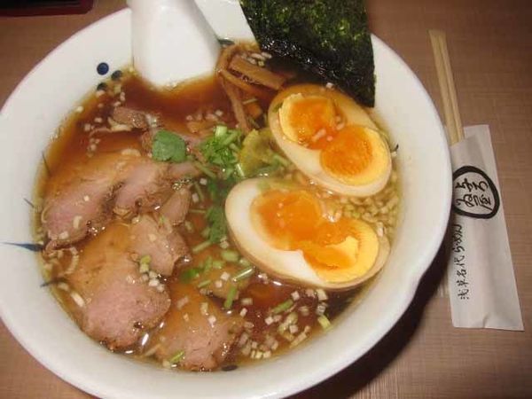 「ちゃーしゅうめん　1,000円＋双子の味玉　100円」@与ろゐ屋の写真