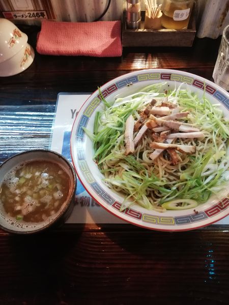 「【限定】ノドグロ煮干し王様中華つけそば　1000円」@ラーメン246亭の写真
