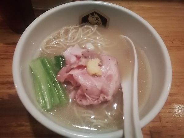 「マハタ100%らーめん」@真鯛らーめん 麺魚の写真