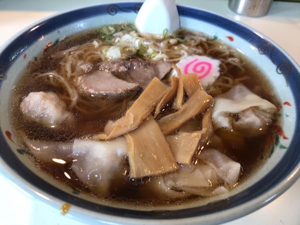 「ワンタン麺」@田中食堂の写真