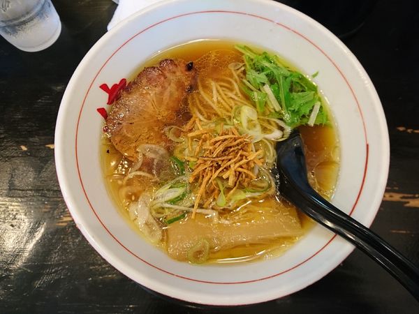 「淡麗醤油らーめん＋替え玉」@麺や 藏人の写真