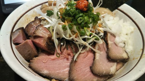 「特製ABURASSO（中盛無料）」@中華そば しながわの写真