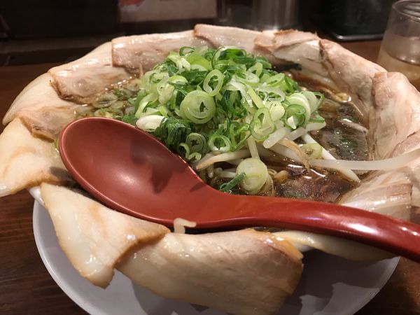 「希望軒ブラック【チャーシュー大盛】」@希望軒 新宿三丁目店の写真