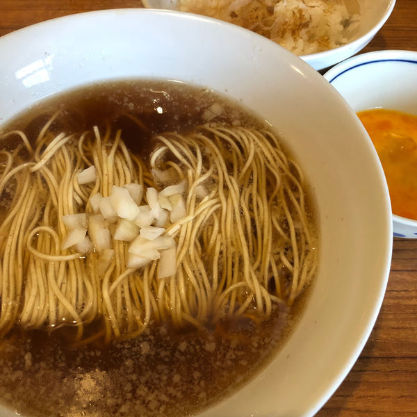 「かけ　300円　たまごかけご飯　150円」@麺＆cafe Coi.Coi.の写真