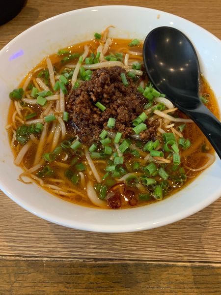 「辛ラーメンランチ」@丸忠商店の写真