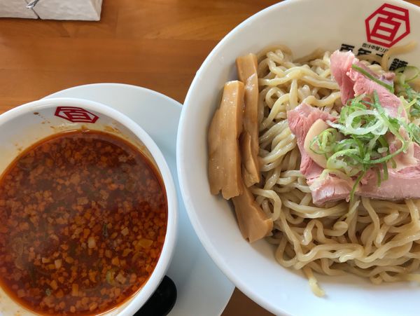 「旨辛つけ麺」@百年本舗 沖縄浦添店の写真