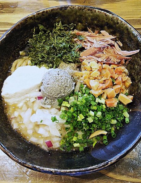 「大潮まぜそば 910円」@麺屋はやぶさの写真