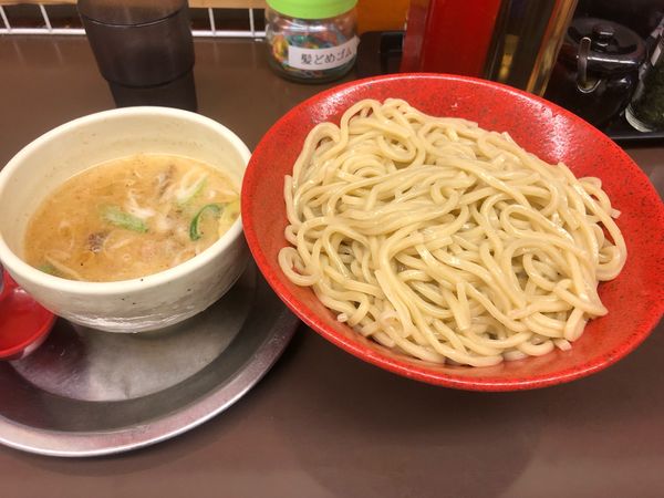 「つけめん 大盛 780円」@自家製太打麺 勢拉 行徳駅前店の写真