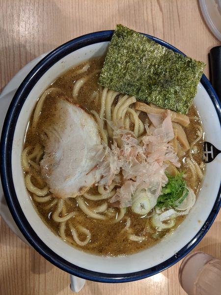 「中華そば　大盛」@つけめん玉 品達店の写真