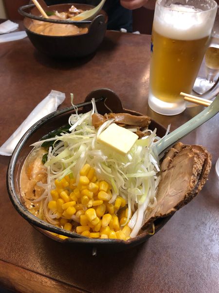 「ねぎデラックス味噌」@ラーメンあじ平 八潮店の写真