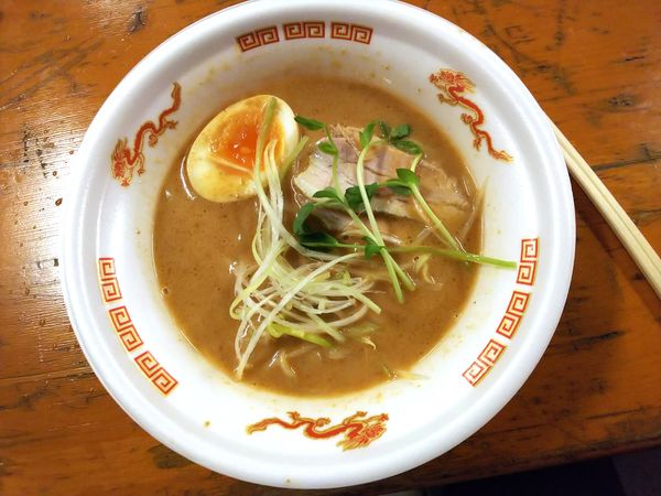 「【麦の道すぐれ】伊勢海老の味噌らーめん　870円」@大つけ麺博 美味しいラーメン集まりすぎ祭の写真