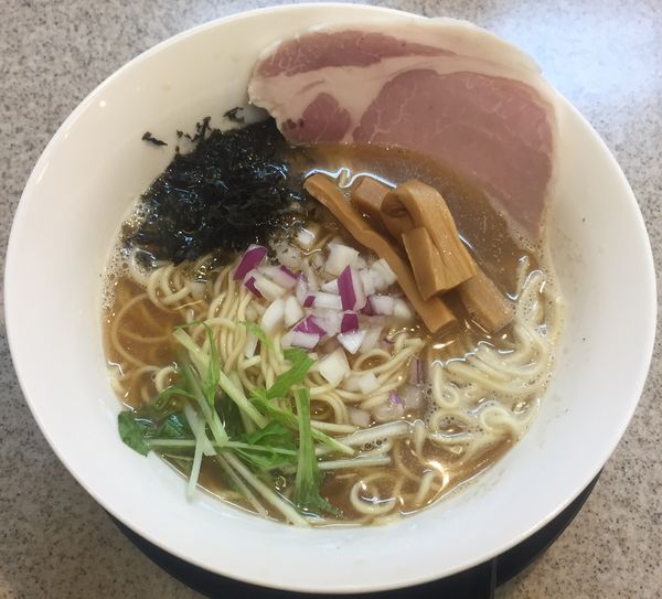 「らーめん750円他」@煮干しらーめん専門店 ニボロクの写真