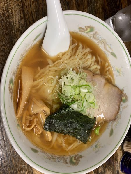 「支那そば大盛」@支那そば はせべの写真