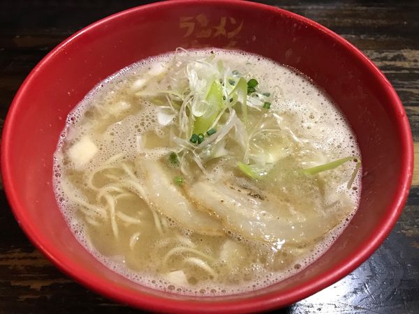 「魚介とんこつ  740円」@ラーメン海鳴の写真