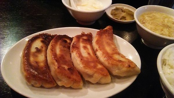 「焼餃子四個ランチセット 950円」@泰興楼 八重洲本店の写真