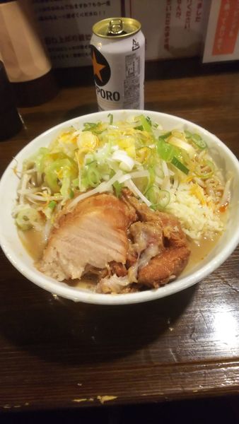 「ラーメン(豚１枚)」@ちばから 渋谷道玄坂店の写真