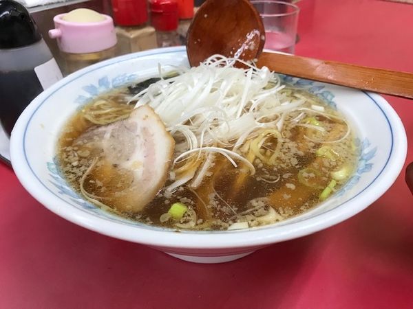 「ネギラーメン￥730」@福ちゃんの写真