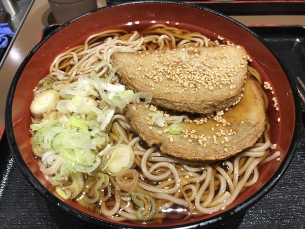 「宇和島産じゃこ天そば 特盛  750円」@SOBA DINING 凛や 池袋店の写真