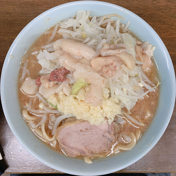 「小の小らーめん（ニンニクアブラ）」@らーめん玄の写真