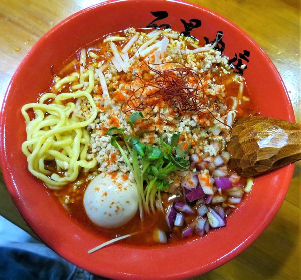 「辛みそらーめん（1,000円）」@濃厚蟹みそラーメン 石黒商店の写真