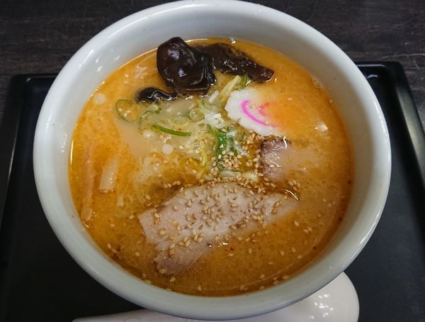 「みそらーめん」@らーめん 山頭火 旭川本店の写真