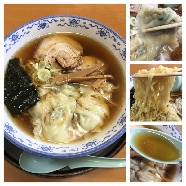 「ワンタン麺 910円」@生江食堂の写真