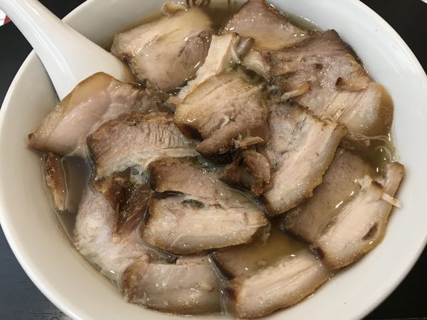 「焼豚ラーメン」@会津・喜多方ラーメン 坂内 恵比寿店の写真