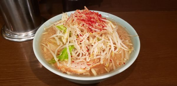 「小ラーメン」@ラーメン二郎 JR西口蒲田店の写真