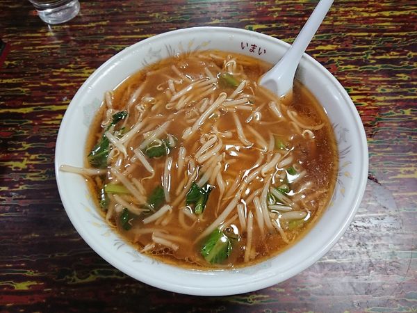 「サンマーメン 600円 大盛+50円」@今井食堂の写真