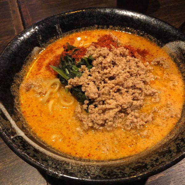 「地獄の担々麺 阿修羅」@地獄の担担麺 護摩龍 五反田店の写真