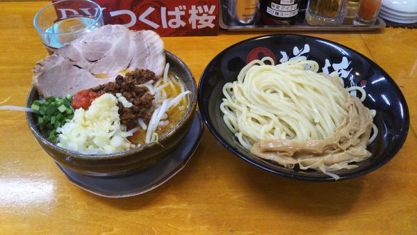 「（限定）こく旨福来味噌つけ麺　中盛」@らーめん逆流の写真