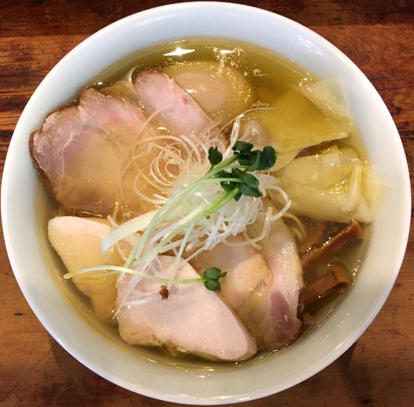 「特製塩そば」@中華そば しば田の写真