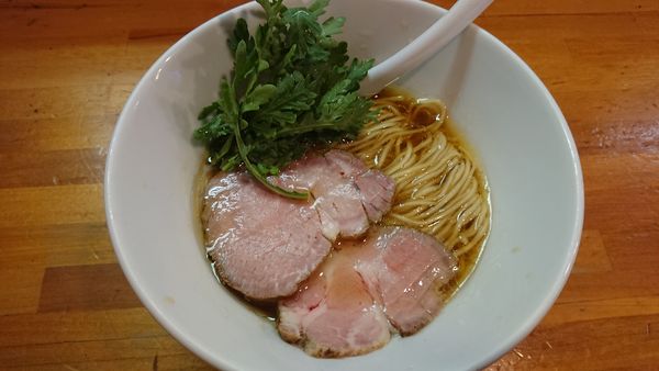 「地鶏醤油 850円」@極汁美麺 umamiの写真