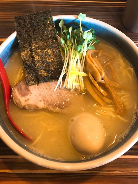 「味玉とりそば(大盛)」@中華そば 螢の写真