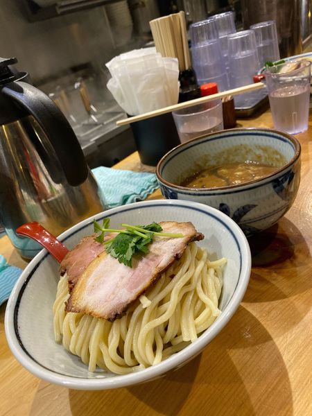 「濃厚煮干しつけ麺　並」@煮干麺 月と鼈の写真