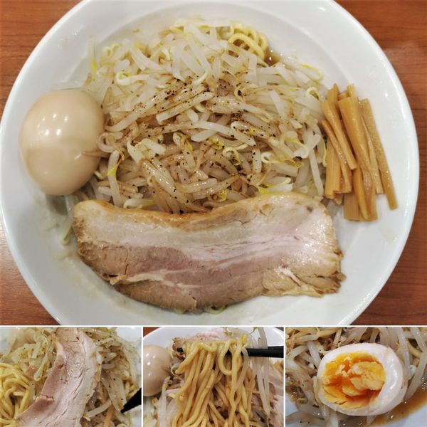 「まぜそば＋味玉＝850円」@中華そば 七麺鳥の写真