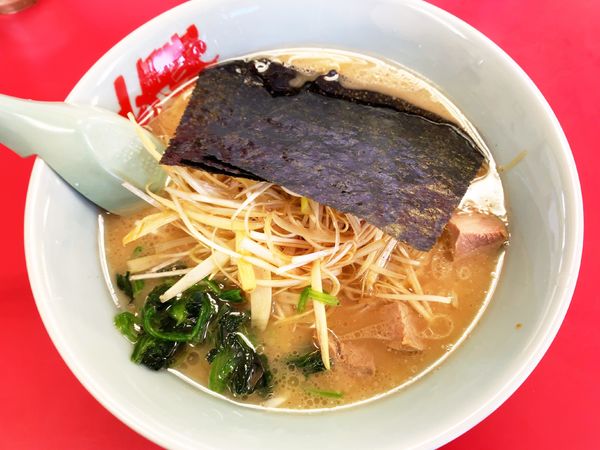 「ネギ醤油ラーメン」@ラーメン山岡家 音羽蒲郡店の写真