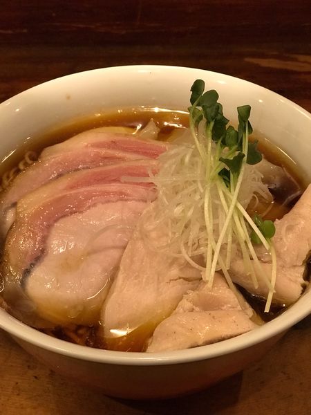 「特製中華そば」@中華そば しば田の写真