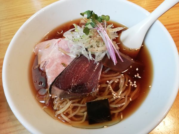 「炙り鰹の冷たいSOBA」@らーめん蟻塚の写真