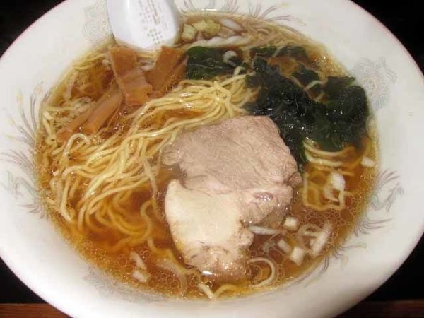 「ラーメン　500円」@大釜 本店の写真