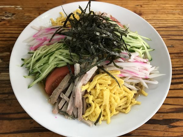 「冷やし中華」@らーめん太陽 江古田店の写真